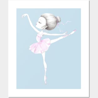 Ballerina doll Posters and Art